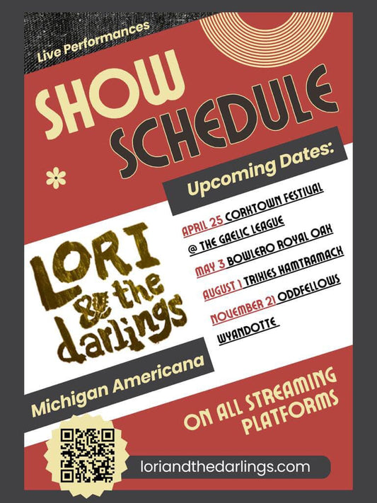 UPCOMING SHOWS : 2025