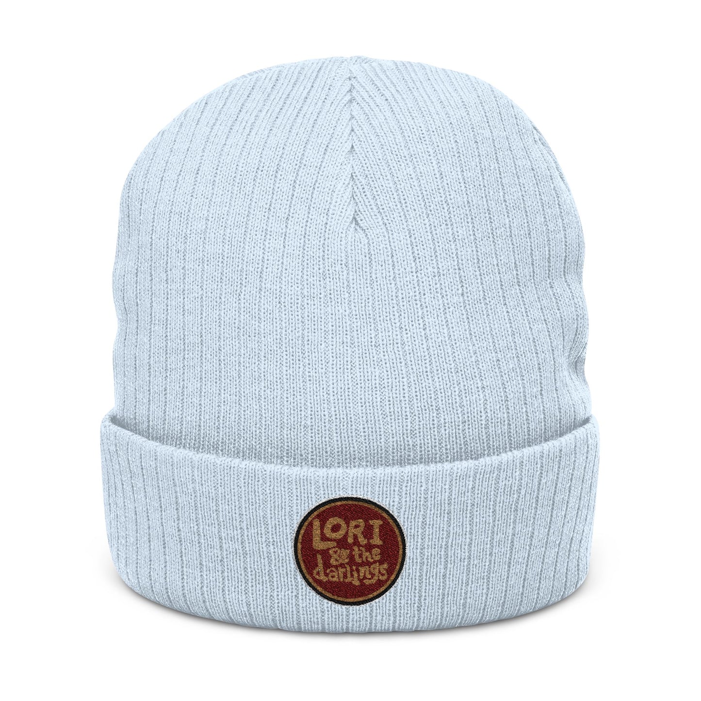 Ribbed Knit Beanie (Embroidery)