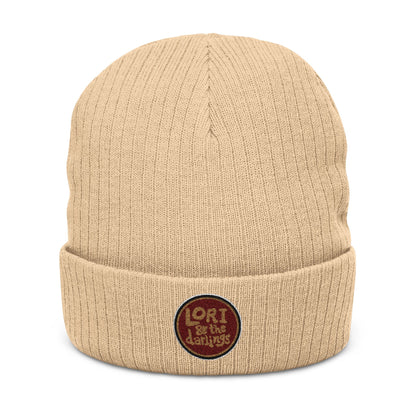 Ribbed Knit Beanie (Embroidery)