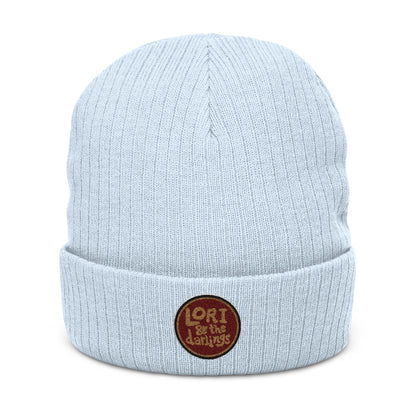 Ribbed Knit Beanie (Embroidery)