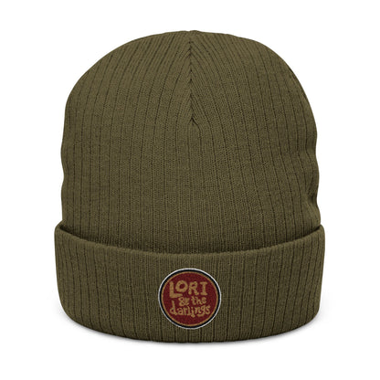 Ribbed Knit Beanie (Embroidery)