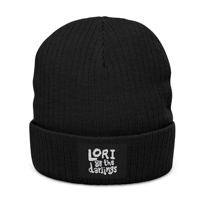 Ribbed Knit Beanie (Embroidery)